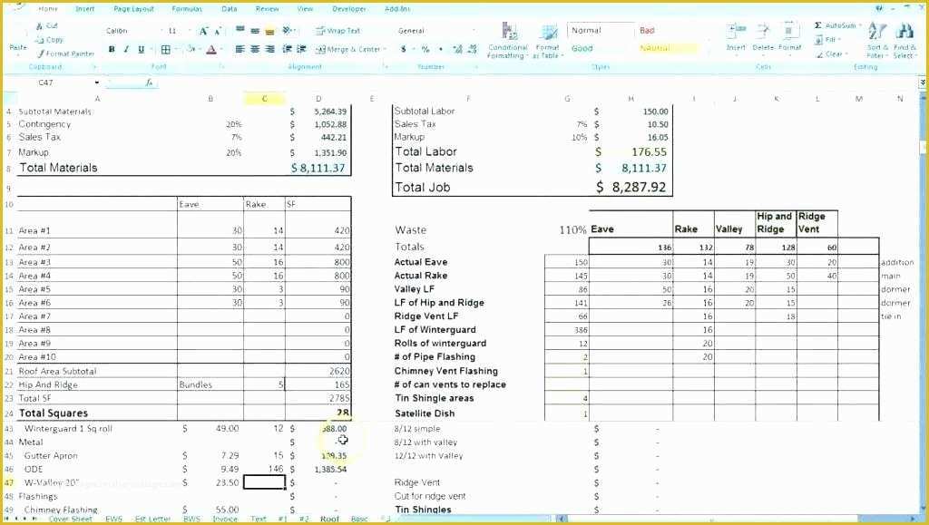 Renovation Spreadsheet Template Free Of Renovation Spreadsheet Property Management Bud Template