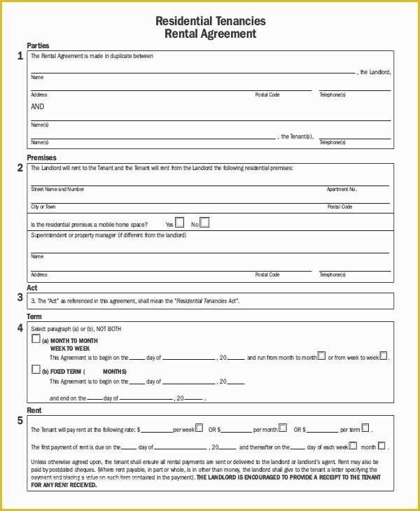 Rental House Contract Template Free Of 18 House Rental Agreement Templates Doc Pdf