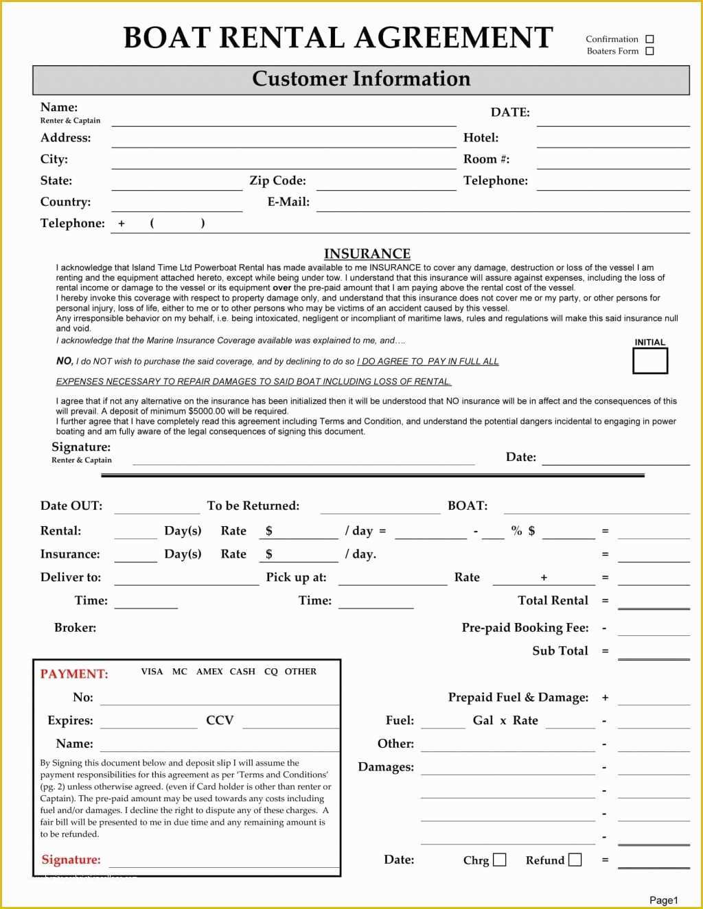 Rental Template Free Of 6 Free Rental Agreement Templates Excel Pdf formats