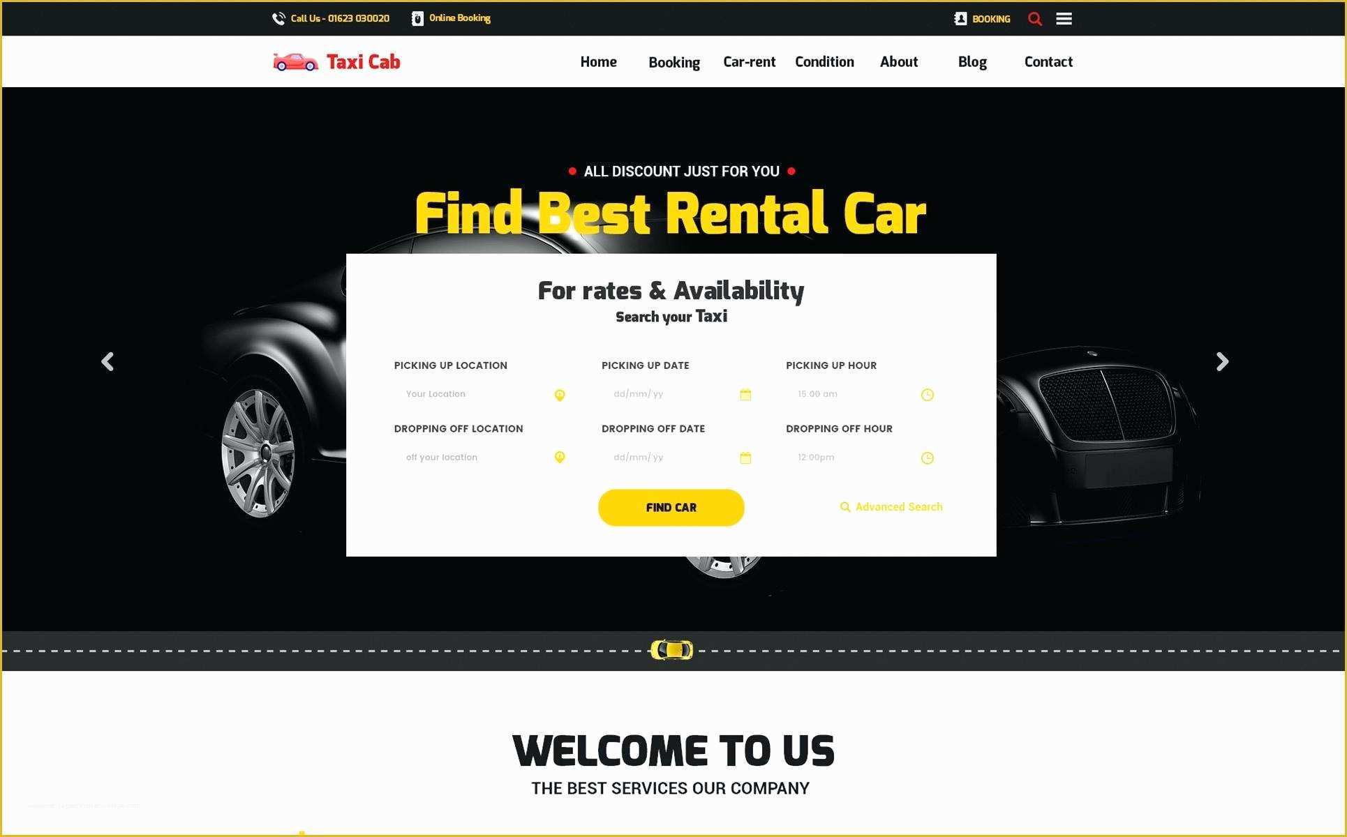 Rental Website Template Free Of Car Rental Template Car Rental Responsive Website Template