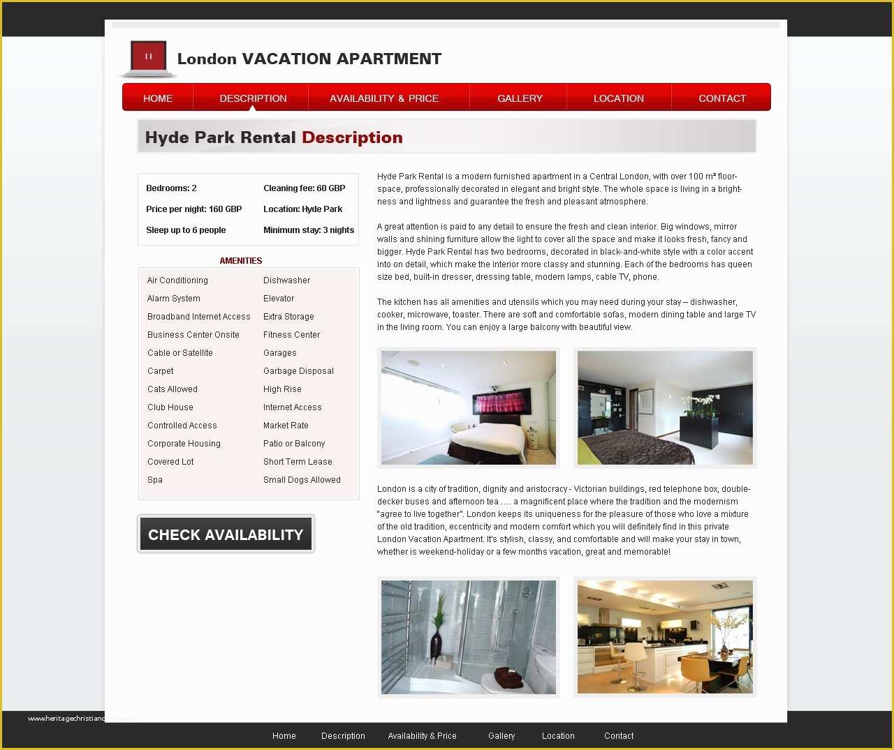 Rental Website Template Free Of Free Vacation Rental Template 20