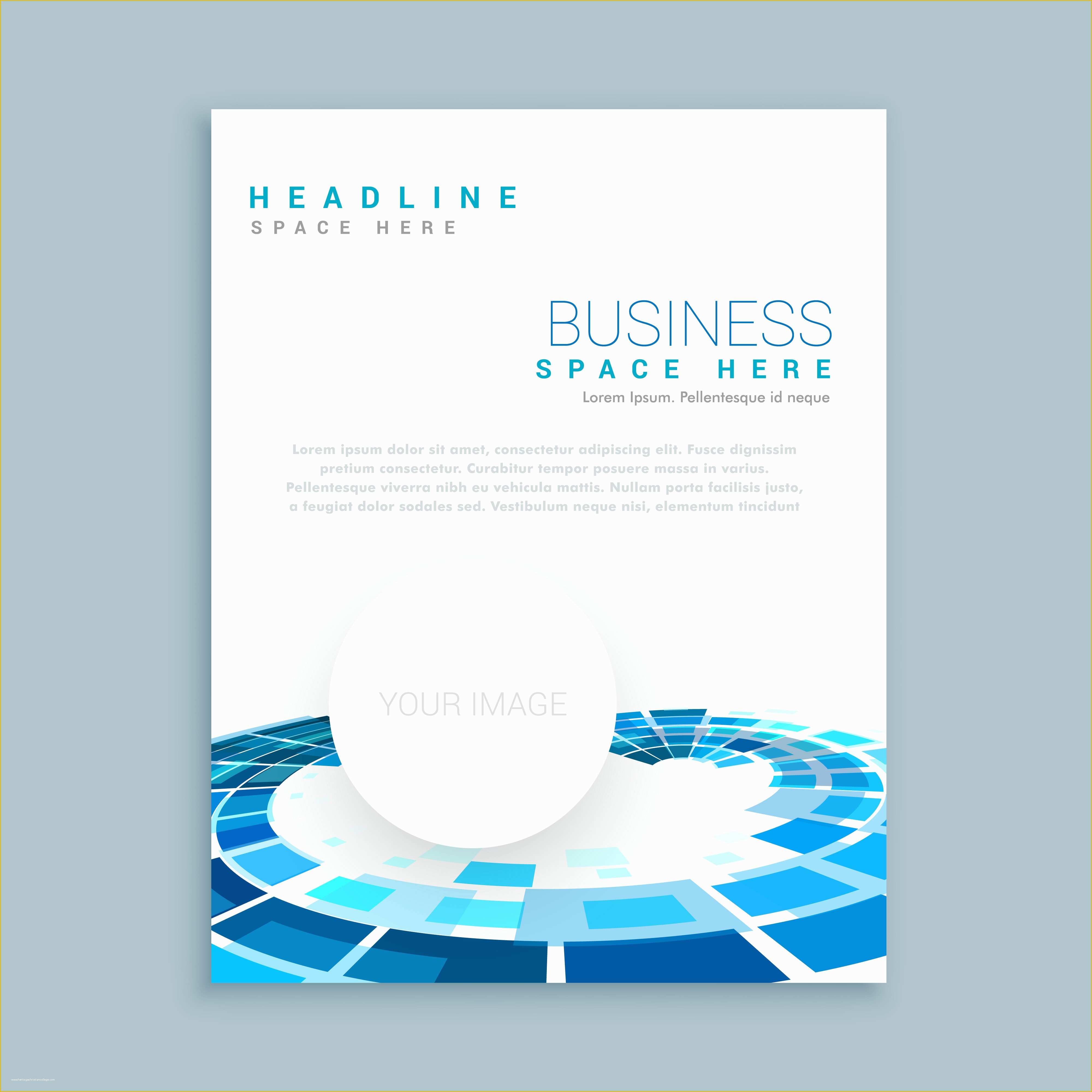 Report Cover Page Template Microsoft Word Free Download Of Abstract Business Brochure Template Download Free Vector