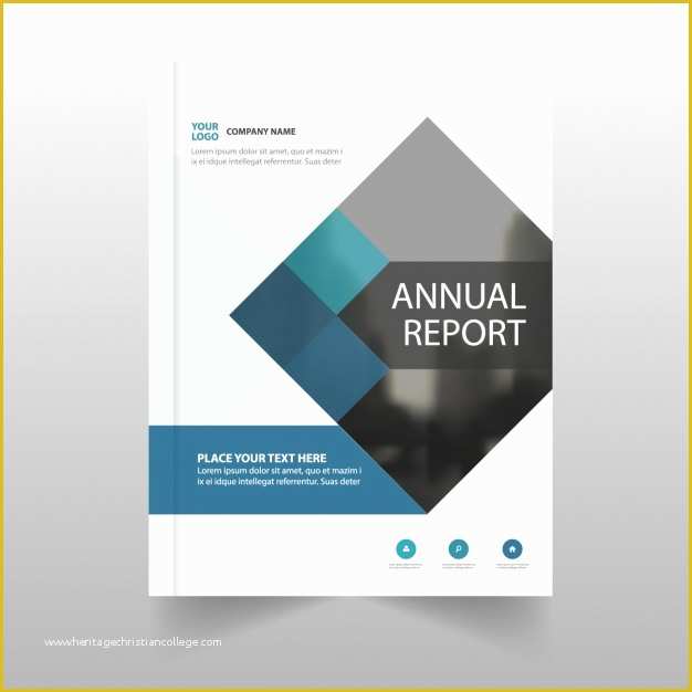 Report Cover Page Template Microsoft Word Free Download Of Annual Report Template for Business Vector