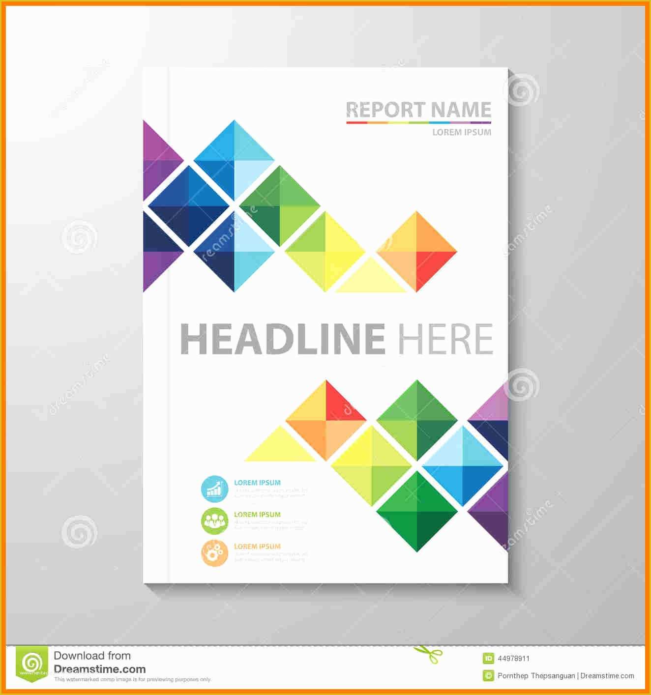 Word Report Cover Page Template