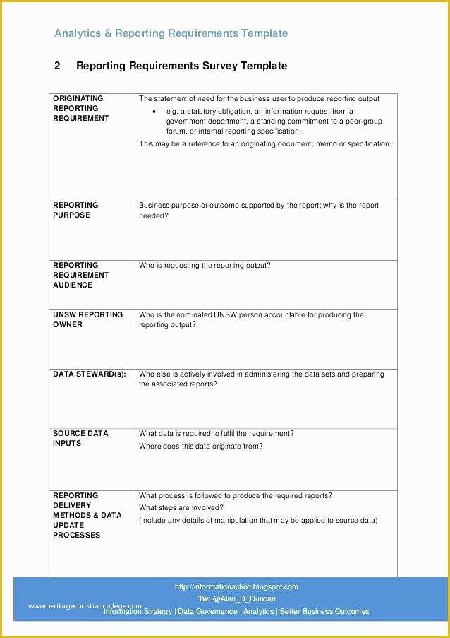 Requirements Gathering Template Excel Free Of Fresh Requirement Analysis Template Document System Sample