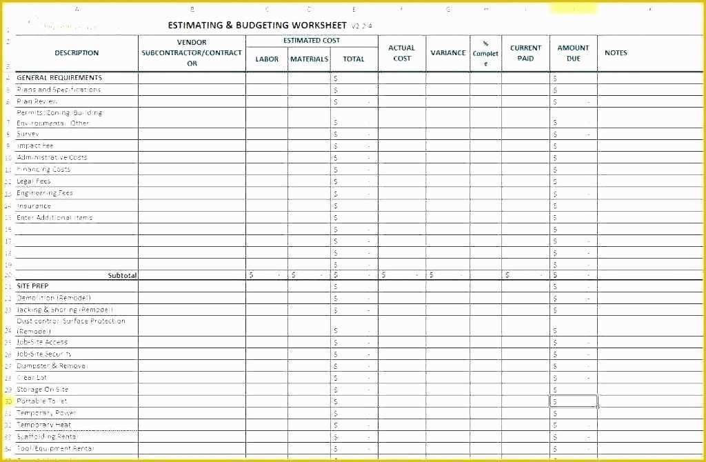 Functional Requirements Template Excel