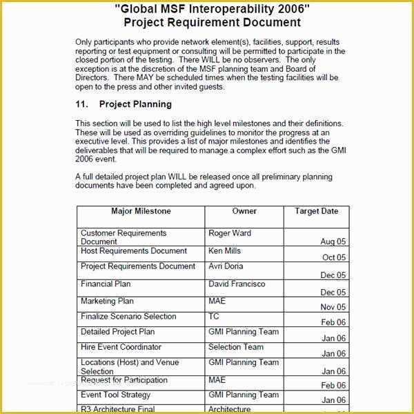 Requirements Gathering Template Excel Free Of Requirements Gathering Template