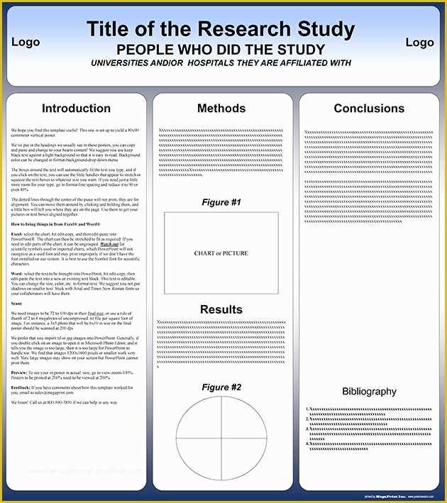 Research Poster Presentation Template Free Download Of Poster Presentation Template 30x40