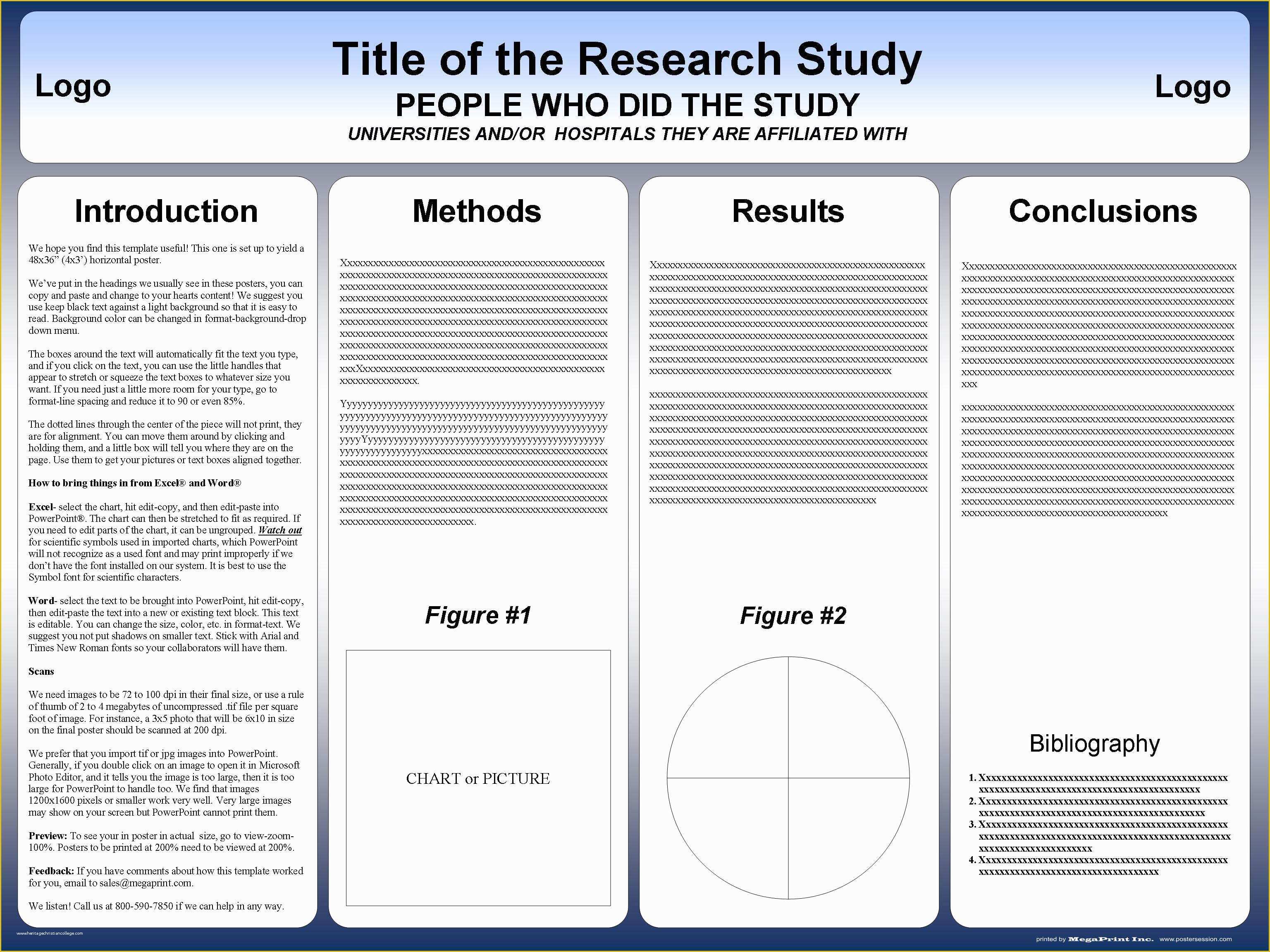 Research Poster Presentation Template Free Download Of Research Poster Templates