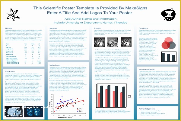 Research Poster Presentation Template Free Download Of Scientfic Poster Powerpoint Templates