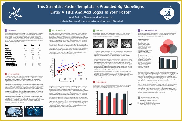 Research Poster Presentation Template Free Download Of Scientfic Poster Powerpoint Templates