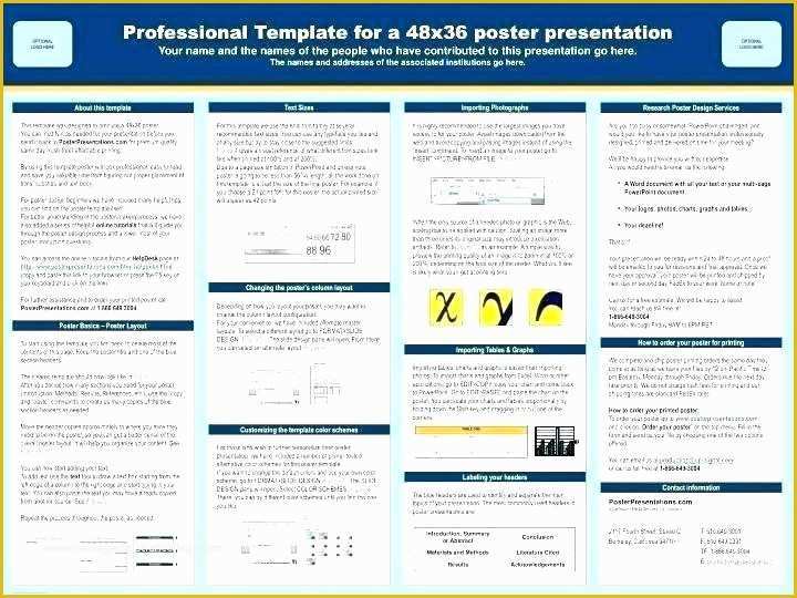 Research Poster Presentation Template Free Download Of Scientific Poster Template Free