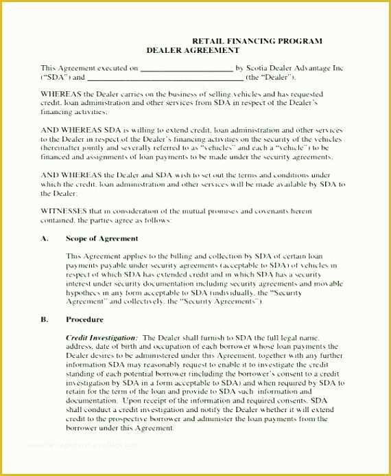 Reseller Agreement Template Free Download Of 10 Reseller Agreement Template Besttemplatess123