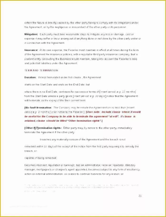 Reseller Agreement Template Free Download Of License Agreement Template Free Download Free License