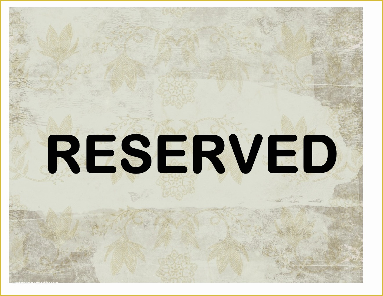 Reserved Parking Sign Template Free Of Reserved Sign
