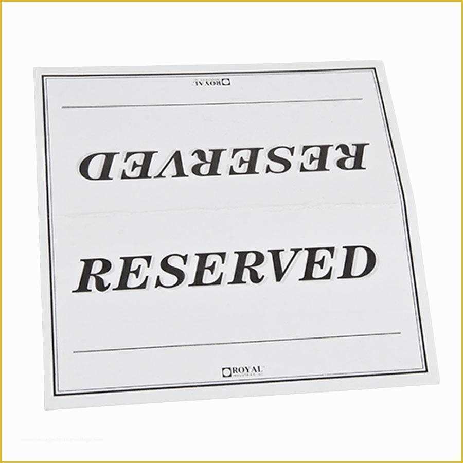 Reserved Parking Sign Template Free Of Reserved Sign Template to Pin On Pinterest