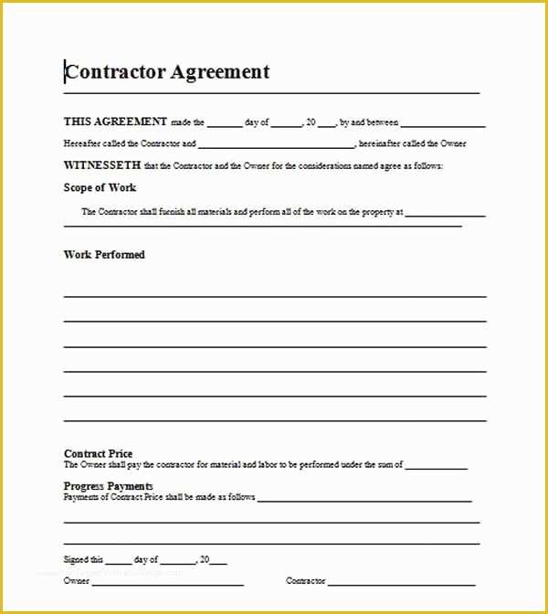 Residential Construction Contract Template Free Of 12 Best Proposal Images On Pinterest