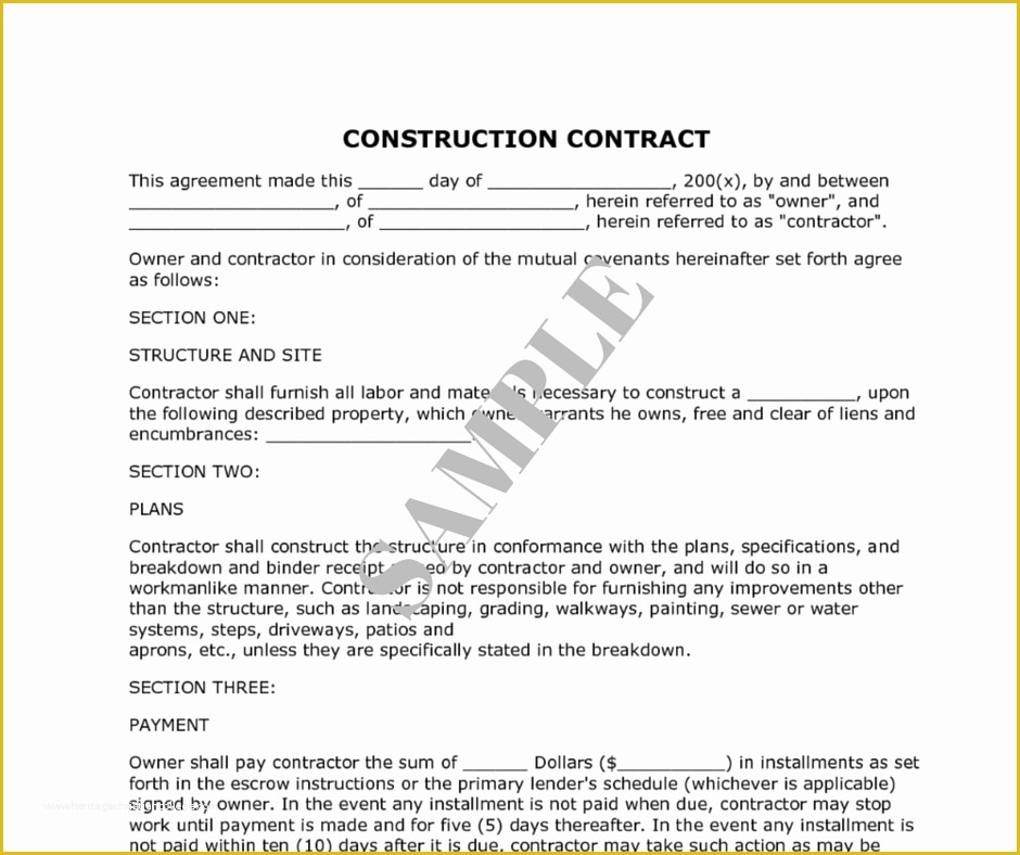 Residential Construction Contract Template Free Of How to Decide the Right Renovation Contractor Kaodim