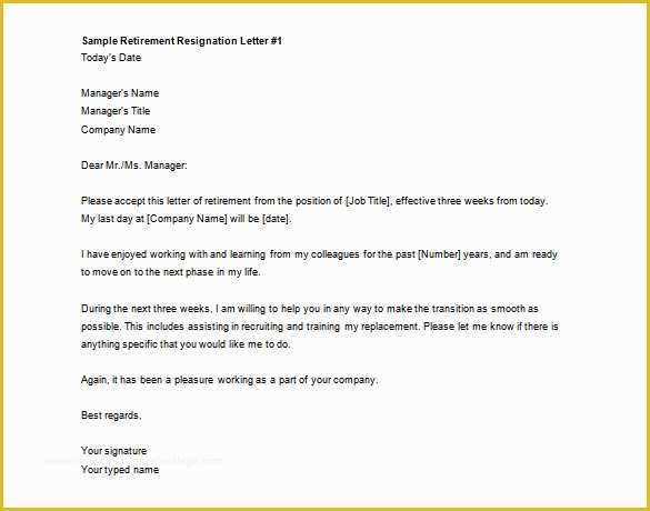 Resignation Letter Template Free Download Of Resignation Letter Template 17 Free Word Pdf format