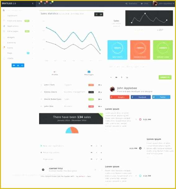 Responsive Bootstrap Dashboard Template Free Download Of Best Free Bootstrap 4 Admin Dashboard Templates for