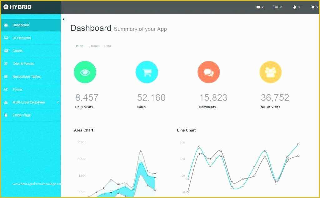 Responsive Bootstrap Dashboard Template Free Download Of Bootstrap 4 Dashboard Template Free User Dashboard