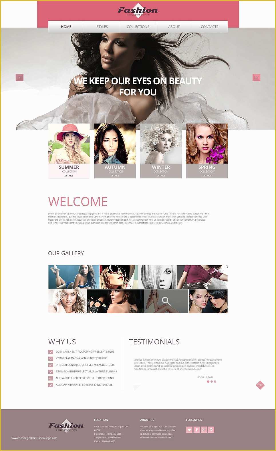 Responsive Fashion Website Templates Free Download Of 20 Fashion Bootstrap Templates with Elegant Designs