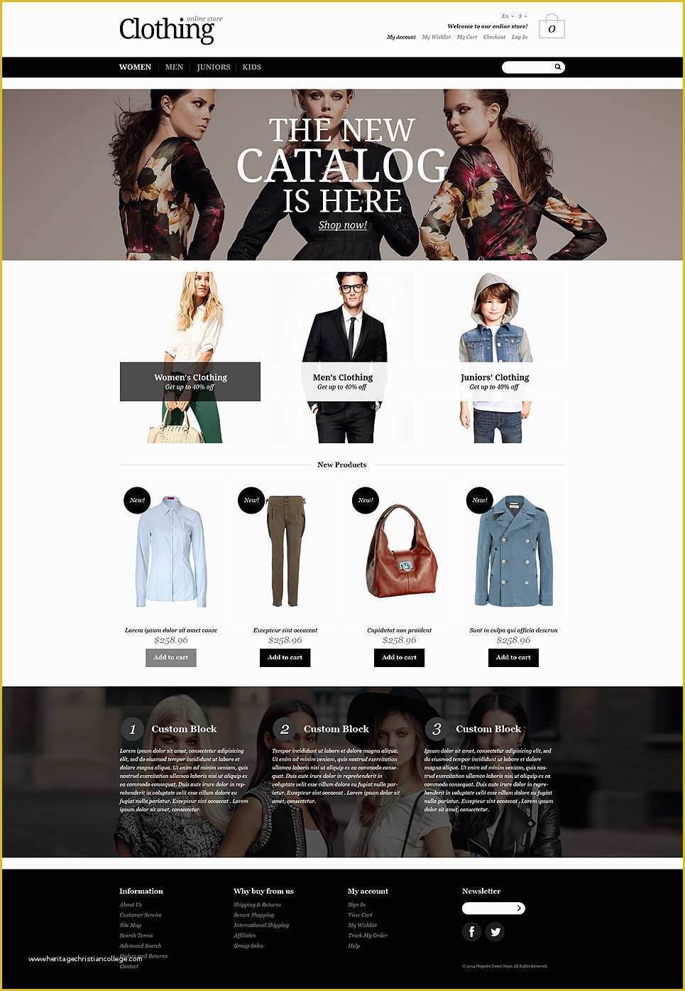 Responsive Fashion Website Templates Free Download Of Apparel 