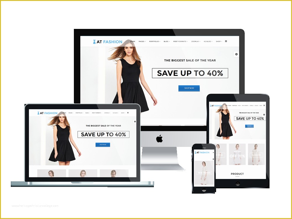 Responsive Fashion Website Templates Free Download Of at Fashion Shop – Free Fashion Store Clothes Shop Joomla