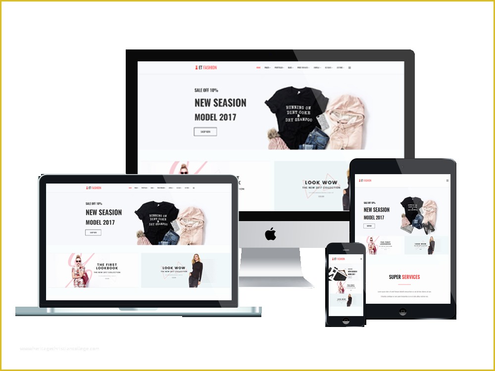 Responsive Fashion Website Templates Free Download Of Et Fashion – Free Responsive Fashion Website Template