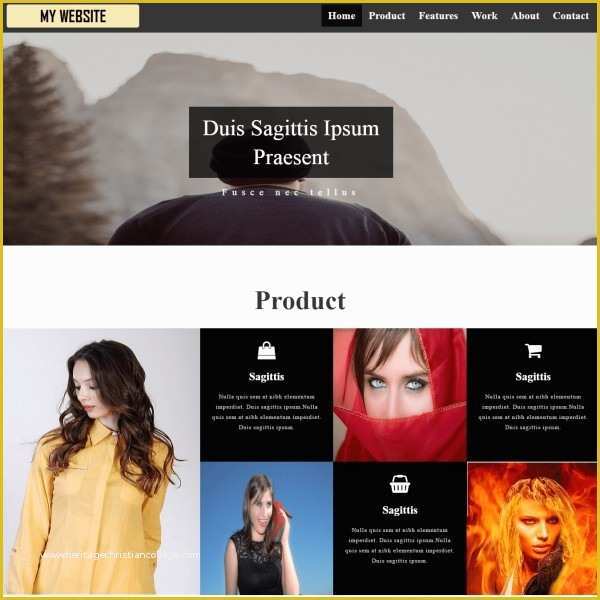 Responsive Fashion Website Templates Free Download Of Fashion Website Templates Responsive HTML5 Web Template