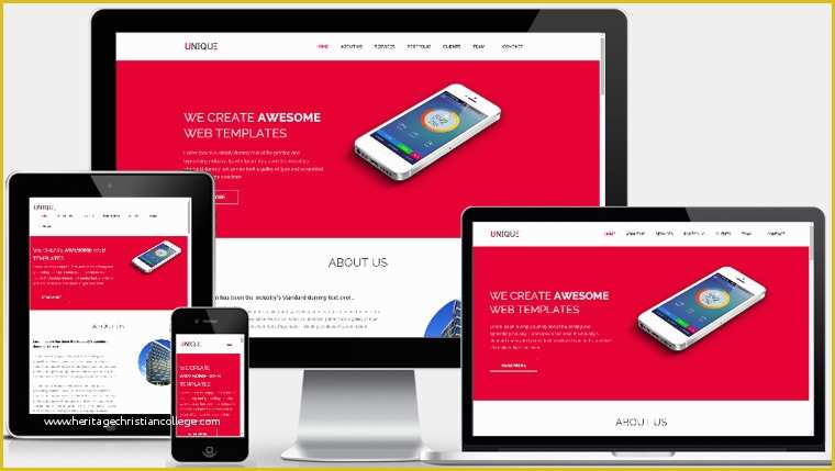 Responsive Website Templates Free Download HTML5 with Css3 Of Unique HTML5 Responsive Template Webthemez