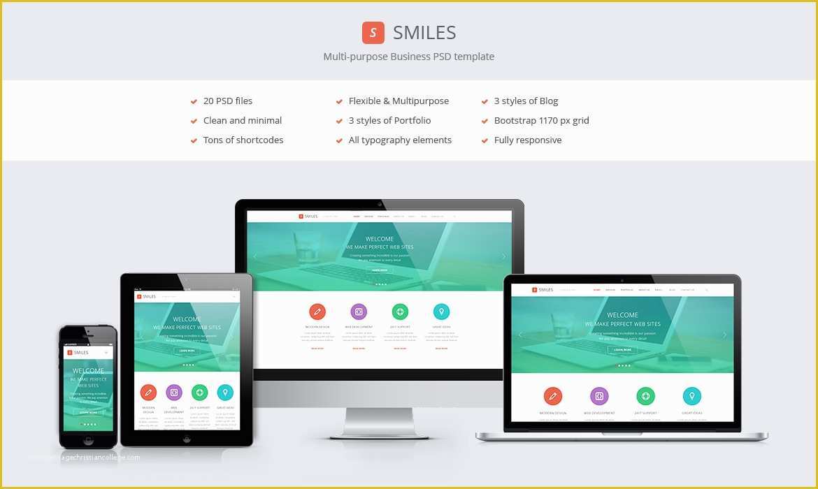 Responsive Website Templates Psd Free Download Of 16 Responsive Web Design Template Psd Free