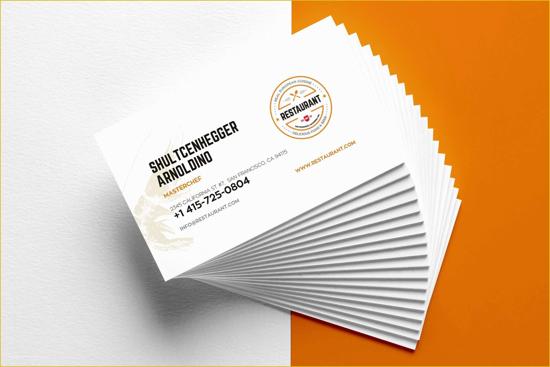 Restaurant Business Cards Templates Free Of Restaurant Business Card Templates Business Card