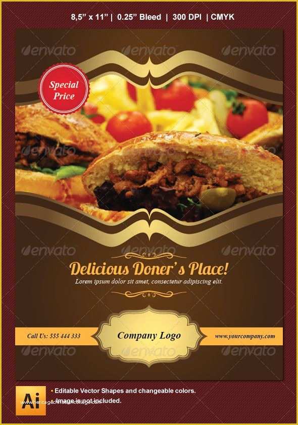 Restaurant Flyers Templates Free Of 12 Best Images About Restaurant Food On Pinterest