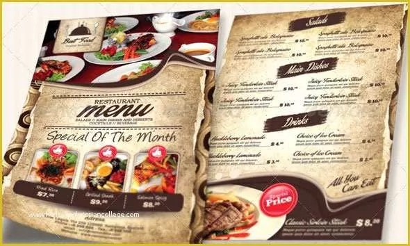 Restaurant Flyers Templates Free Of 19 Free &amp; Premium Restaurant Flyer Templates Psd – Desiznworld