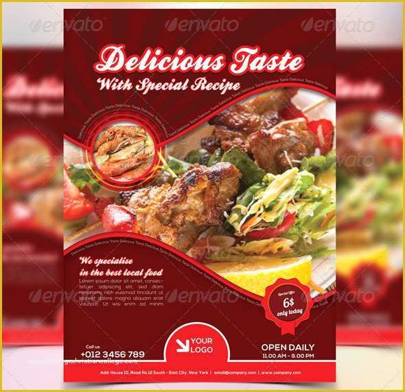 Restaurant Flyers Templates Free Of 46 Free & Premium Restaurant Flyer Templates Psd
