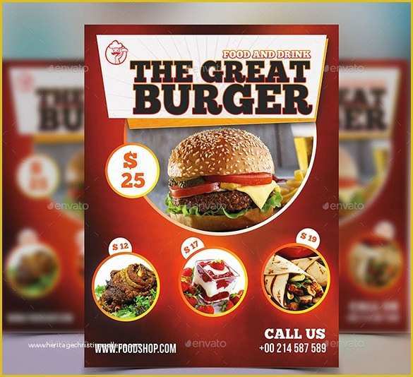 Restaurant Flyers Templates Free Of 68 Restaurant Flyer Templates Word Pdf Psd Eps