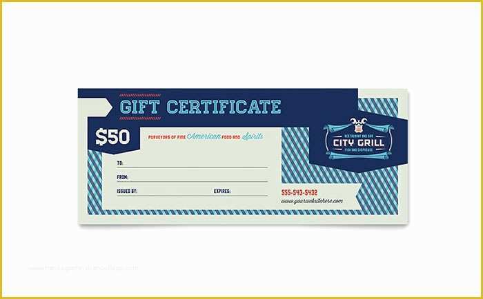 Restaurant Gift Certificate Template Free Download Of Fine Dining Restaurant Gift Certificate Template Design