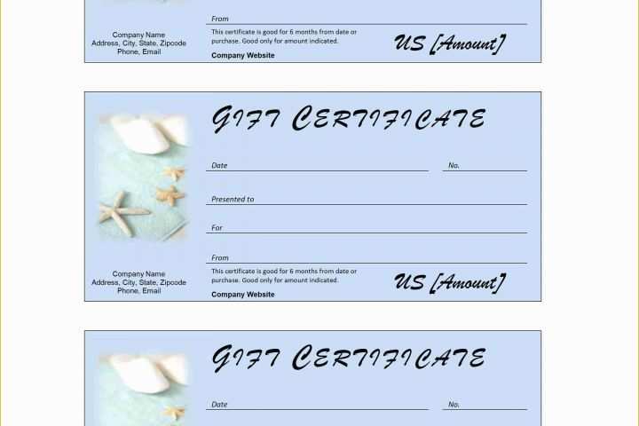 Restaurant Gift Certificate Template Free Download Of Spa Gift Certificate