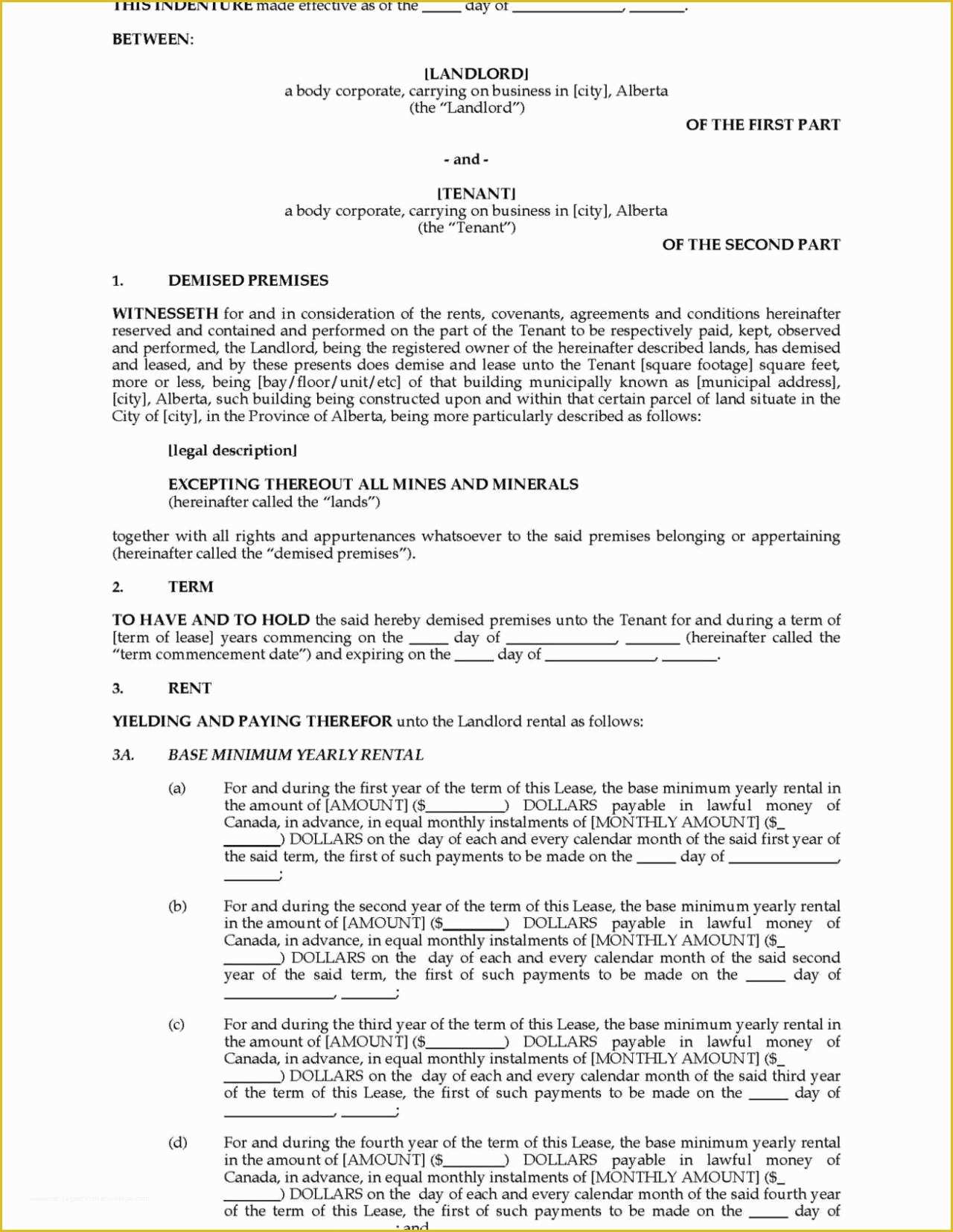 Restaurant Lease Agreement Template Free Of Restaurant Lease Agreement Template Sampletemplatess