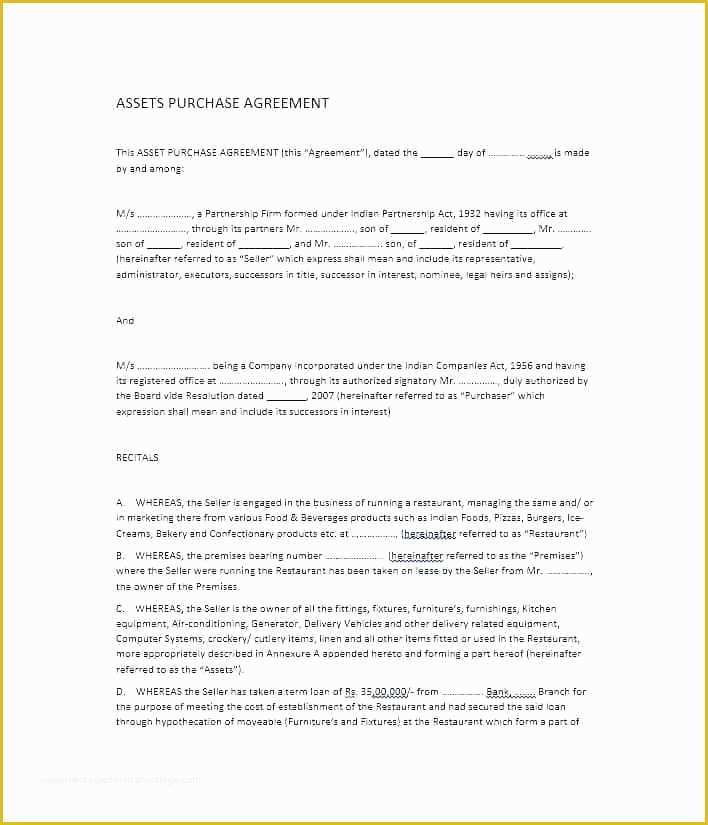 Restaurant Lease Agreement Template Free Of Restaurant Lease Template – Superscripts