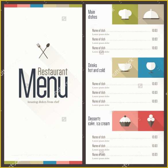 Restaurant Menu Design Templates Free Download Of 38 Menu Design Templates Free Psd Eps Documents