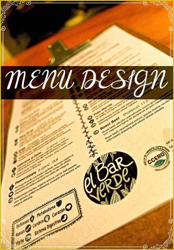 Restaurant Menu Design Templates Free Download Of 38 Menu Design Templates Free Psd Eps Documents