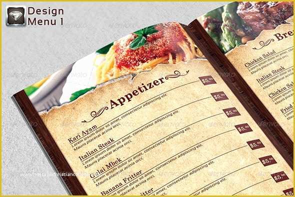 Restaurant Menu Design Templates Free Of 25 High Quality Restaurant Menu Design Templates – Bashooka