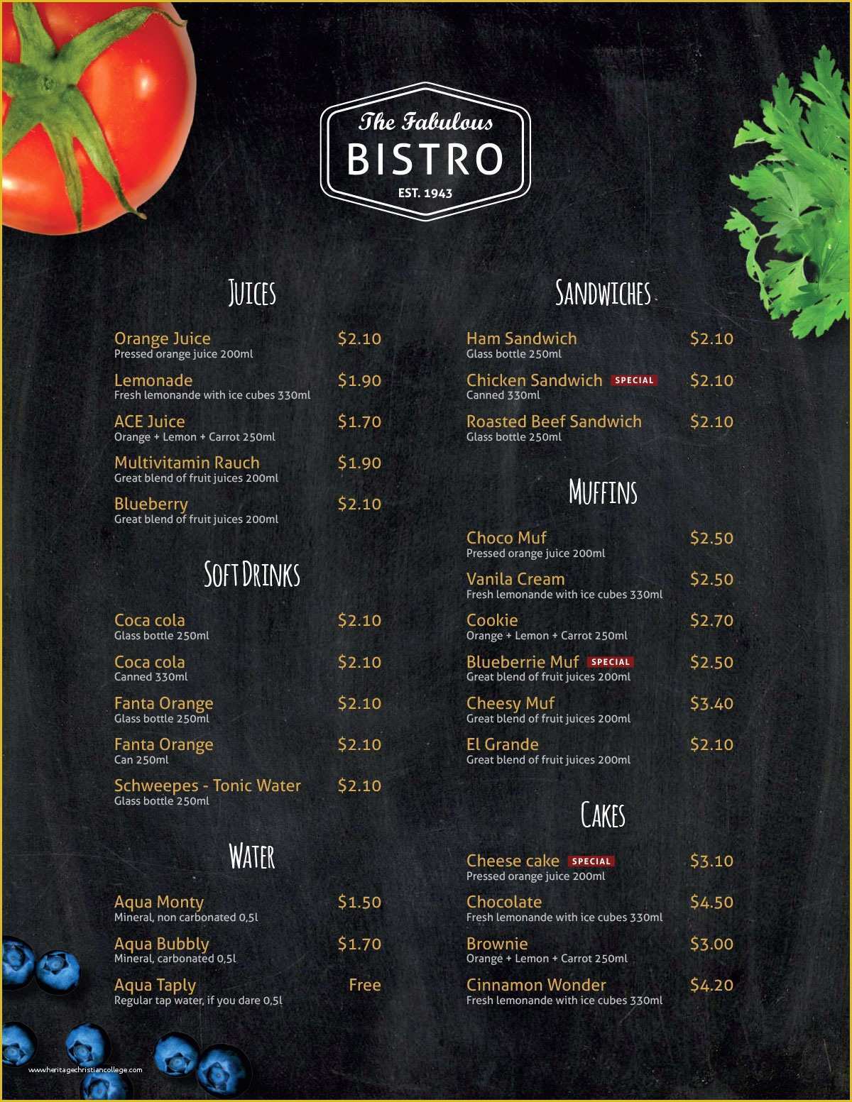 Restaurant Menu Design Templates Free Of Free Indesign Template Of the Month Restaurant Menu