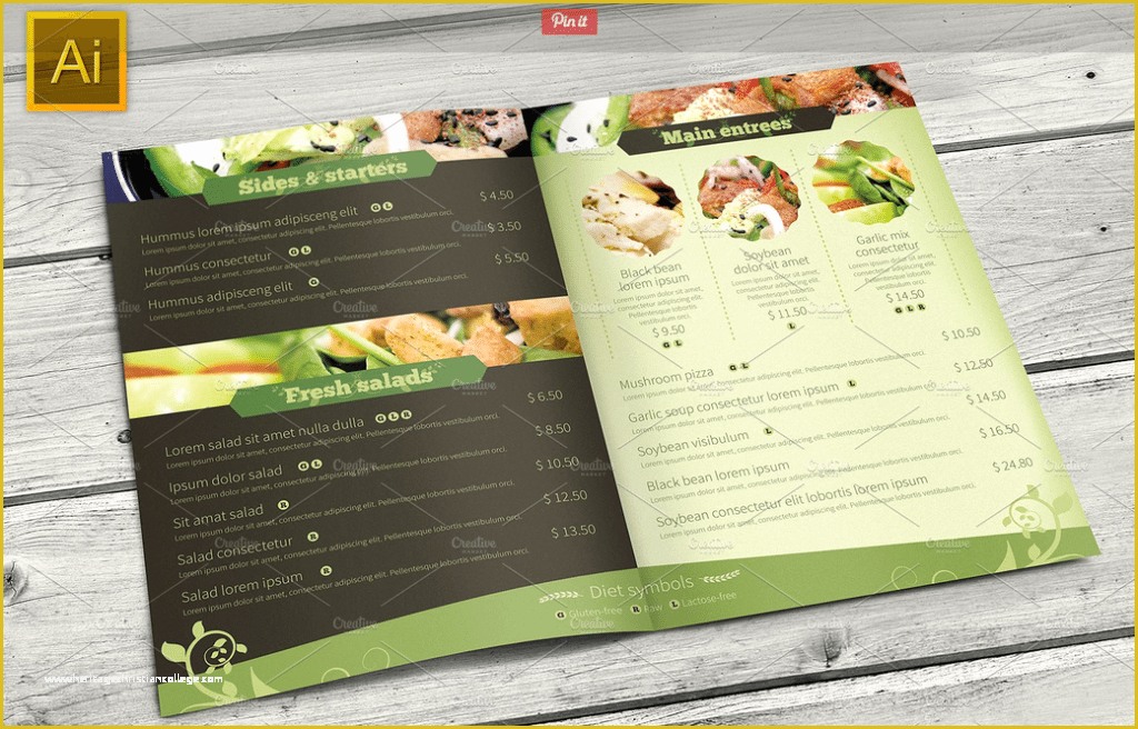 Restaurant Menu Design Templates Free Of top 25 Free & Paid Restaurant Menu Templates