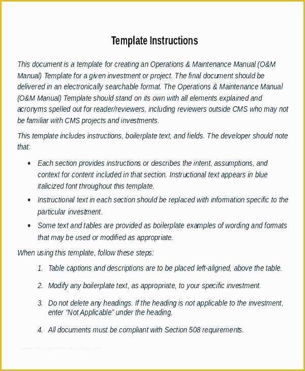 Restaurant Operations Manual Template Free Of Download Small Business Operations Manual Template Free