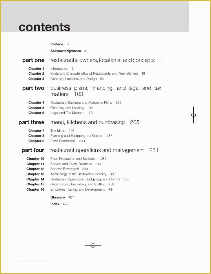 Restaurant Operations Manual Template Free Of the Restaurant From Concept to Operation 5th Edition 2007