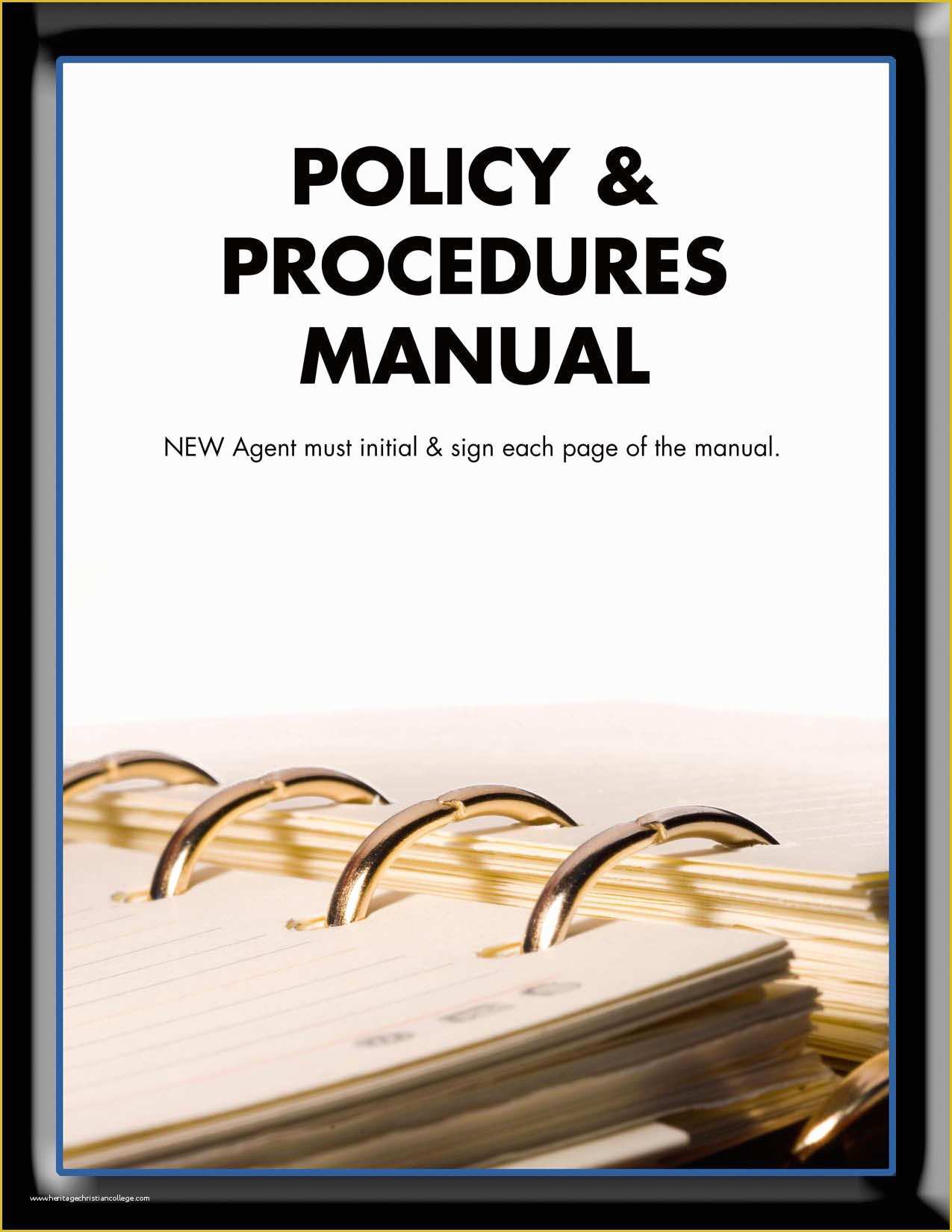 Restaurant Policy and Procedure Manual Template Free Of February 2013