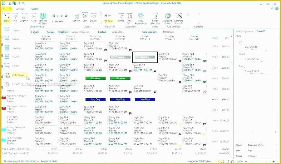 Restaurant Work Schedule Template Free Of Restaurant Shift Schedule Template Free Work Monthly